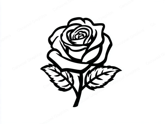 Rose Vector Graphic preview