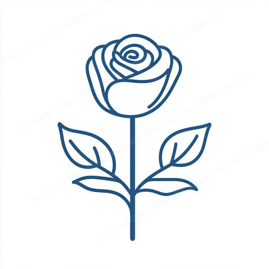 Rose Vector Graphic preview
