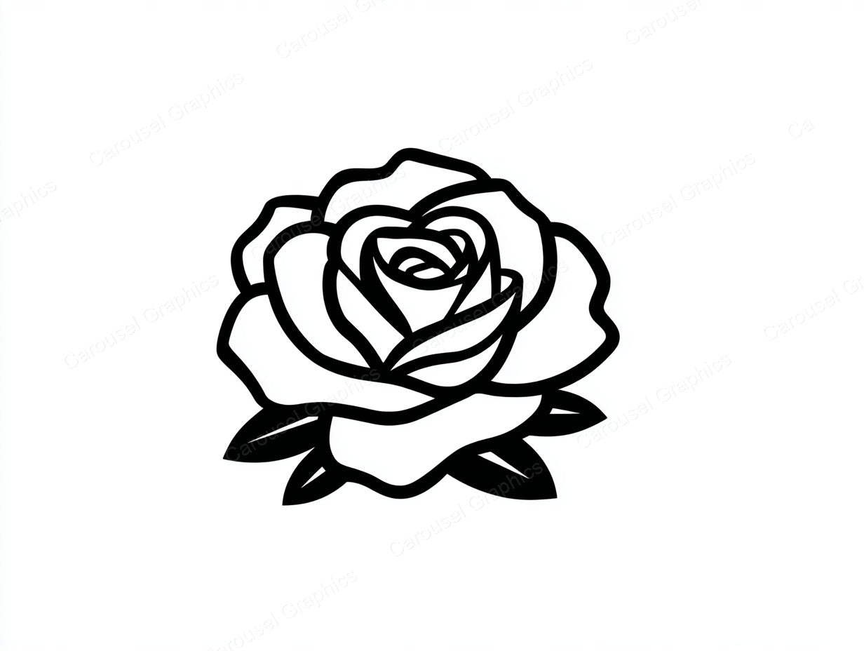 Rose Vector Graphic preview