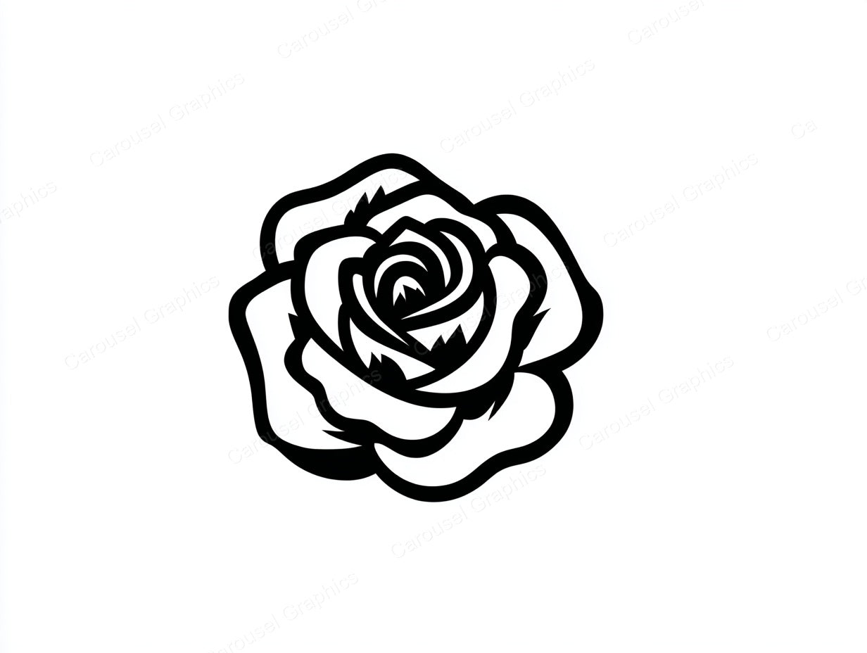 Rose Vector Graphic preview