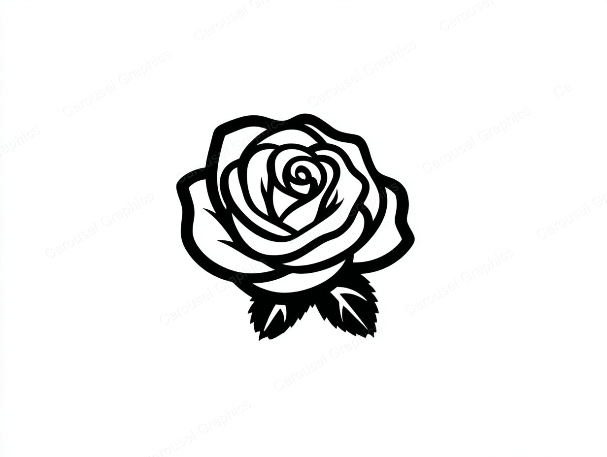 Rose Vector Graphic preview