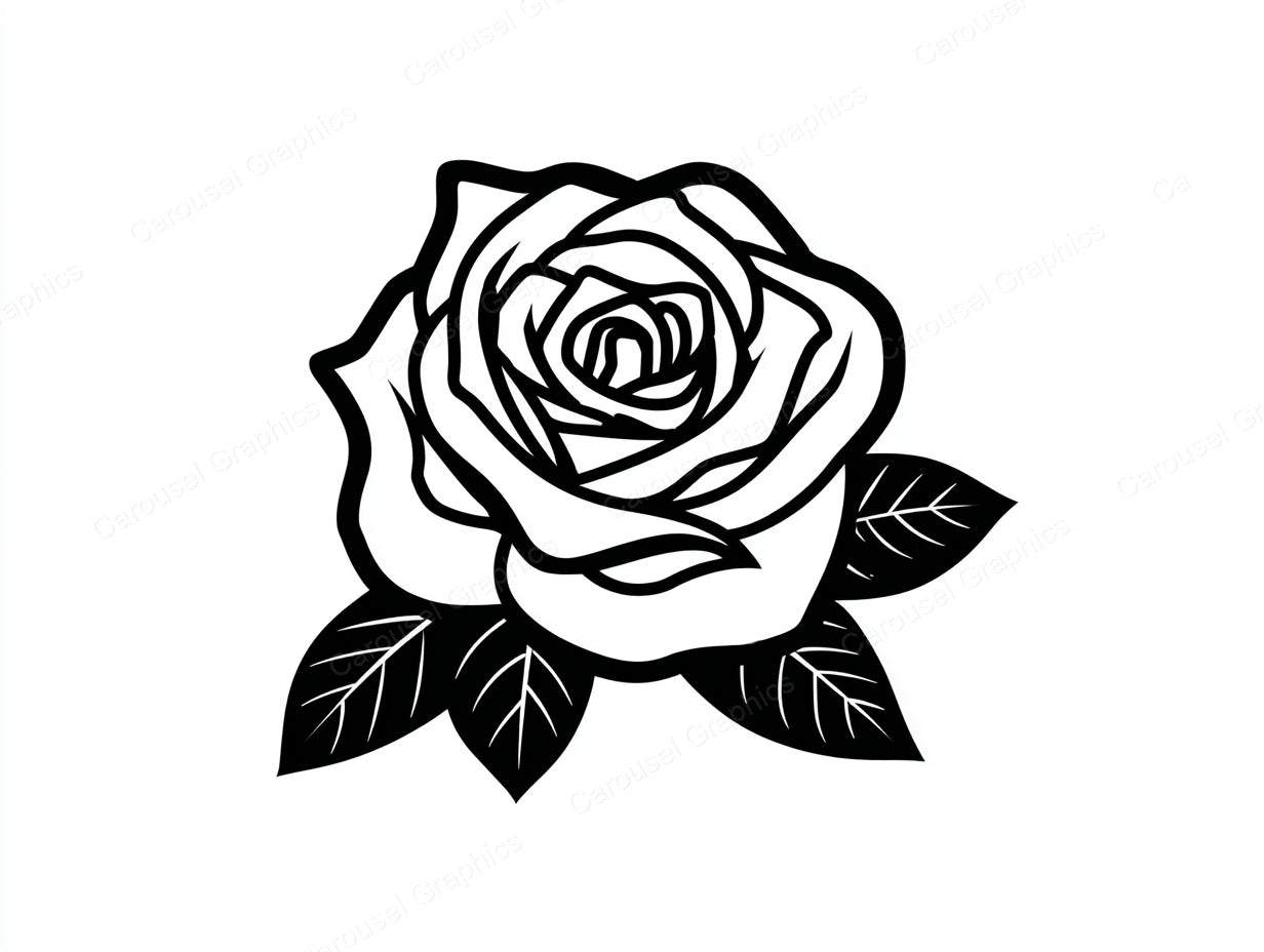 Rose Vector Graphic preview