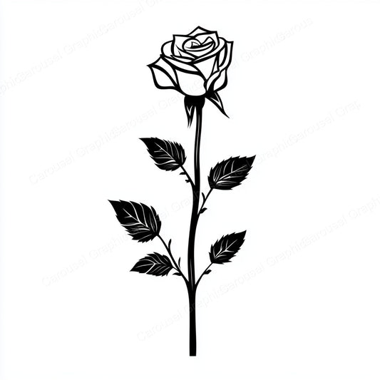 Rose Vector Graphic preview