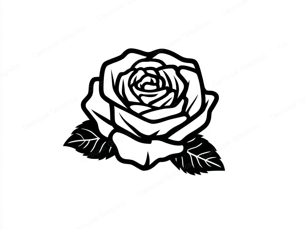 Rose Vector Graphic preview