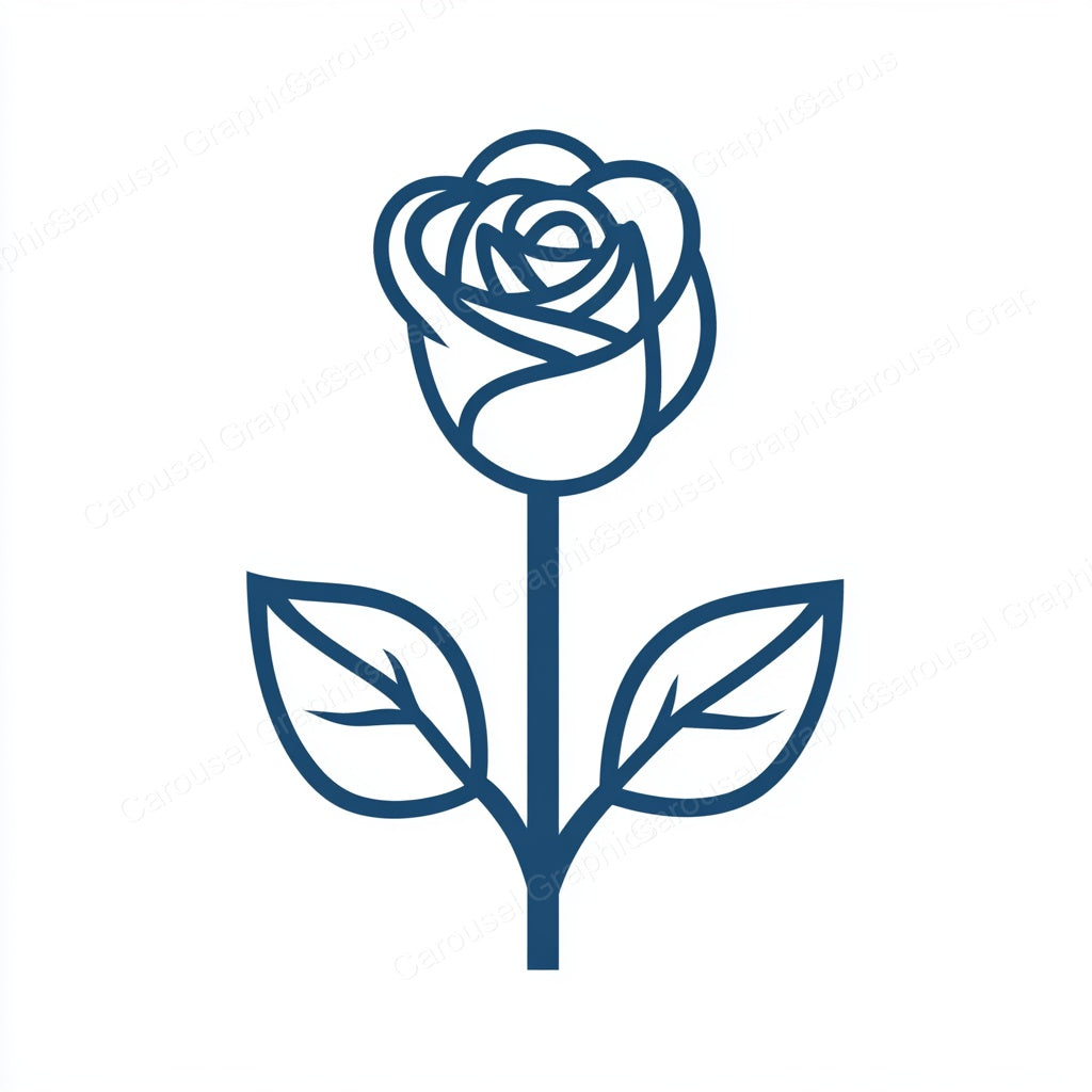 Rose Vector Graphic preview