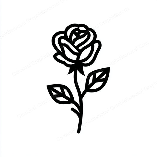 Rose Vector Graphic preview