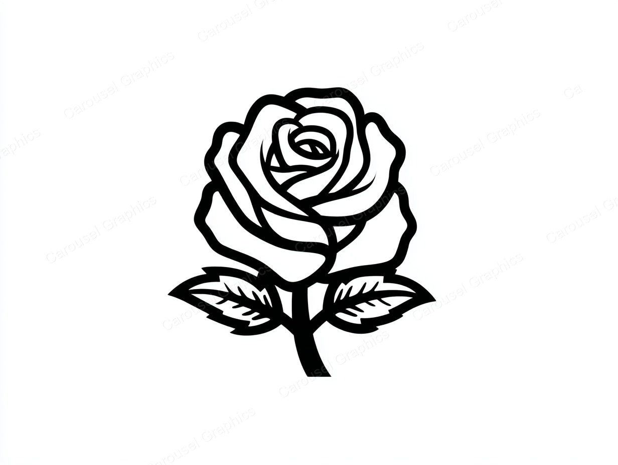 Rose Vector Graphic preview