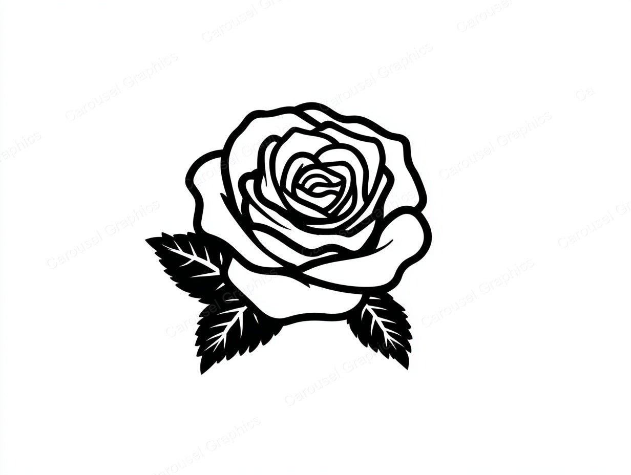 Rose Vector Graphic preview