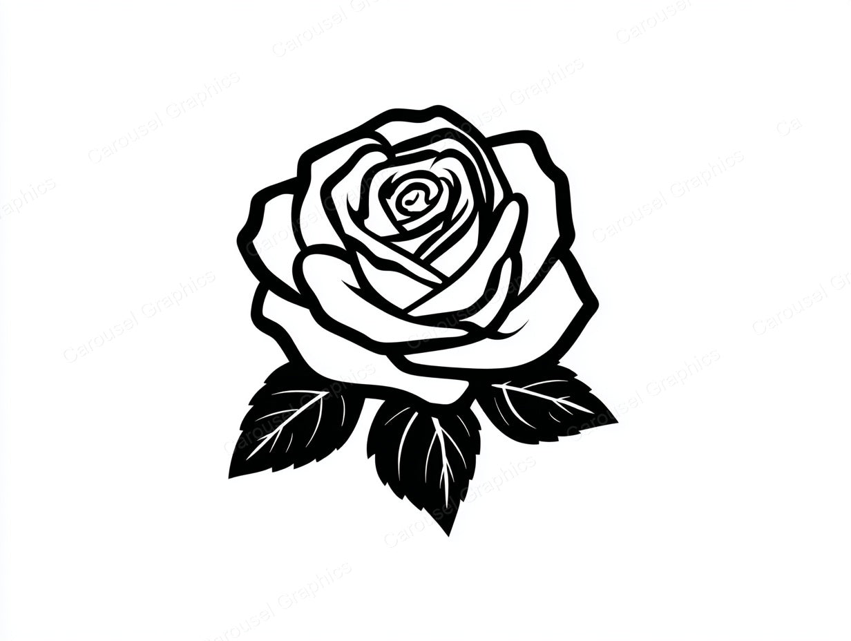 Rose Vector Graphic preview