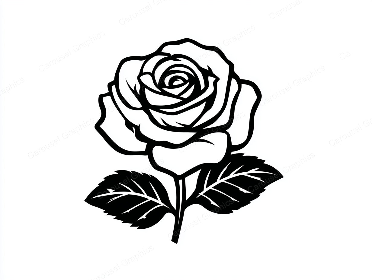 Rose Vector Graphic preview