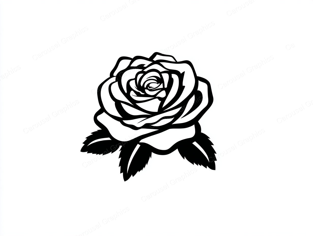 Rose Vector Graphic preview