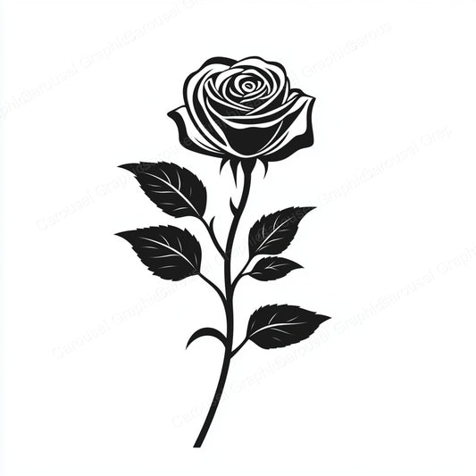 Rose Vector Graphic preview