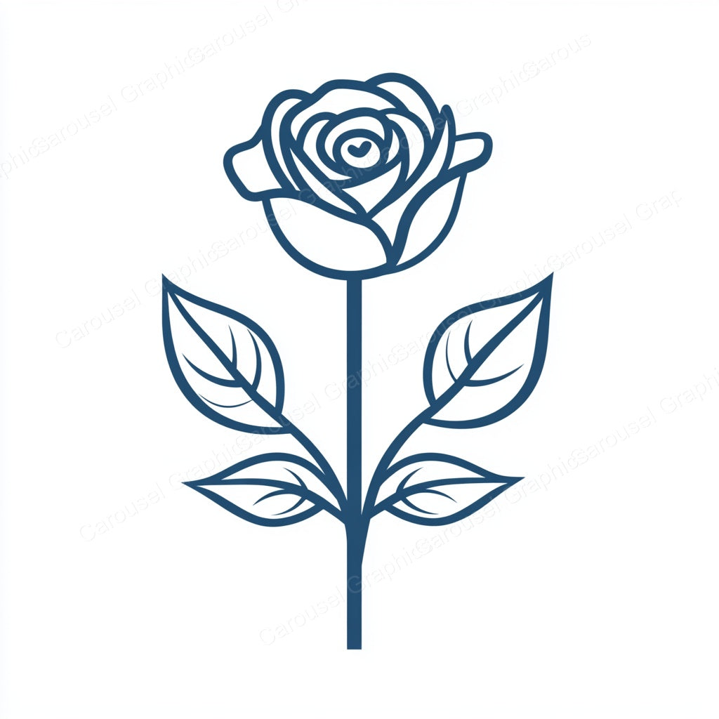 Rose Vector Graphic preview