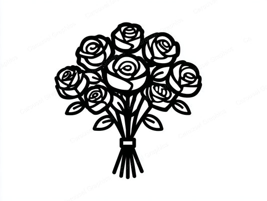Rose Vector Graphic preview