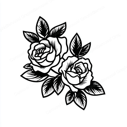 Rose Vector Graphic preview