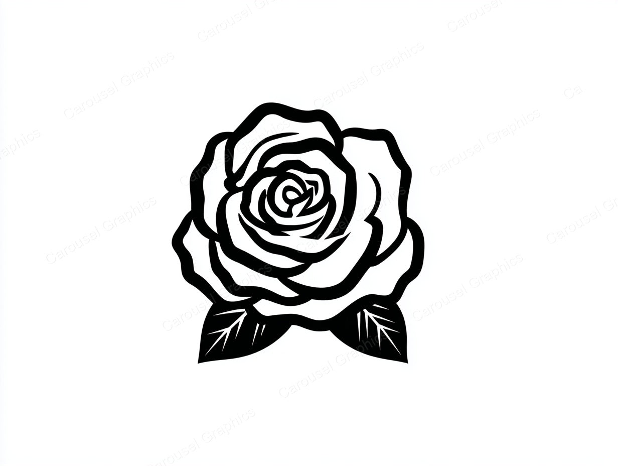 Rose Vector Graphic preview