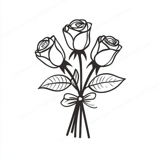Rose Vector Graphic preview