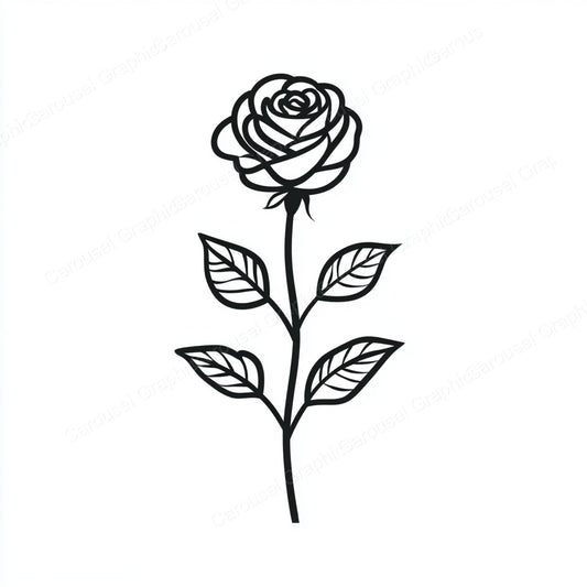 Rose Vector Graphic preview