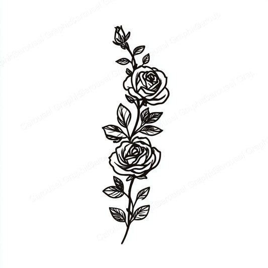 Rose Vector Graphic preview