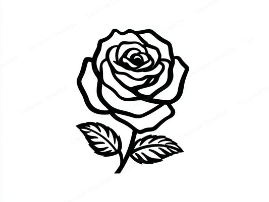Rose Vector Graphic preview