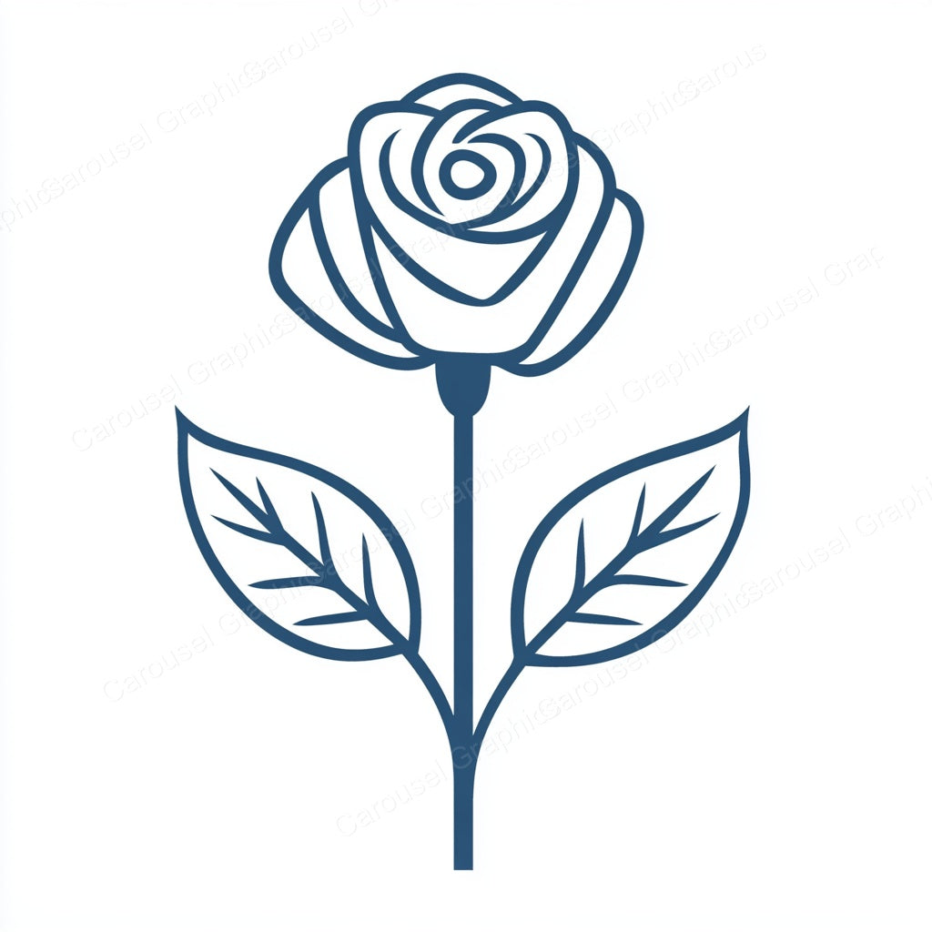 Rose Vector Graphic preview