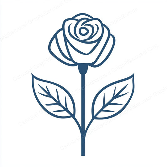 Rose Vector Graphic preview