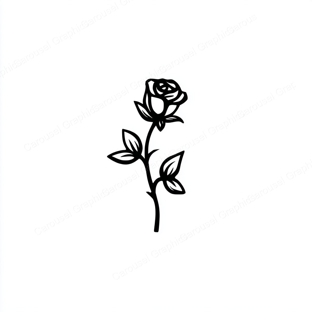 Rose Vector Graphic preview