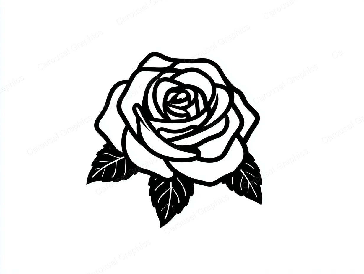 Rose Vector Graphic preview
