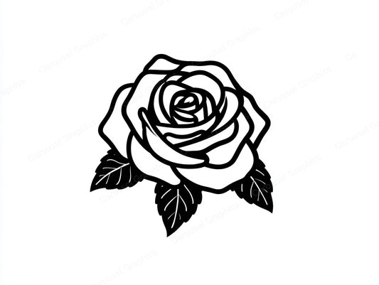 Rose Vector Graphic preview