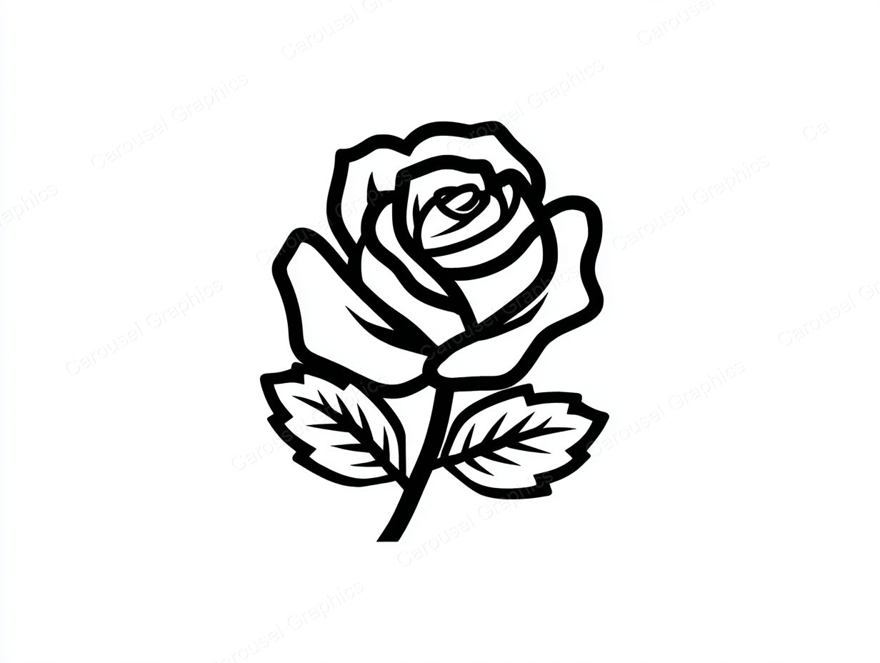 Rose Vector Graphic preview