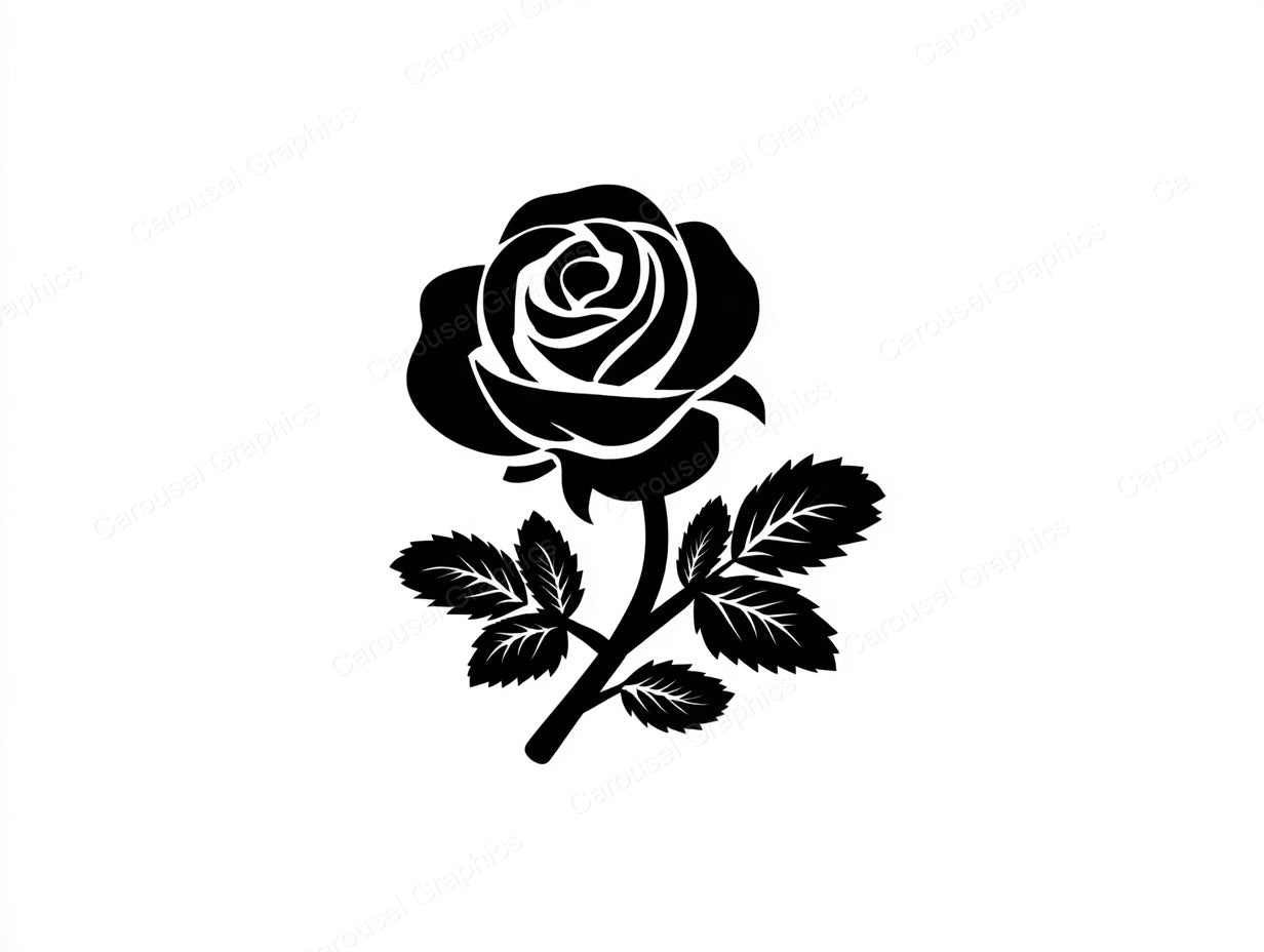 Rose Vector Graphic preview