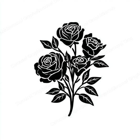 Rose Vector Graphic preview