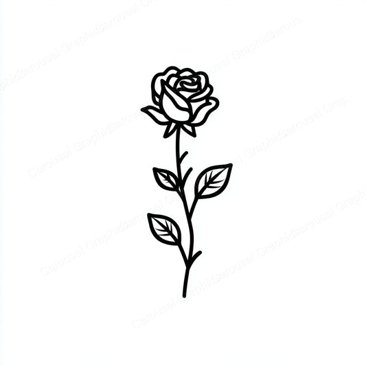 Rose Vector Graphic preview
