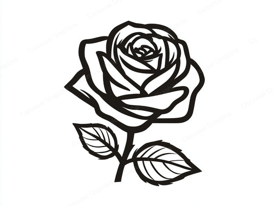 Rose Vector Graphic preview