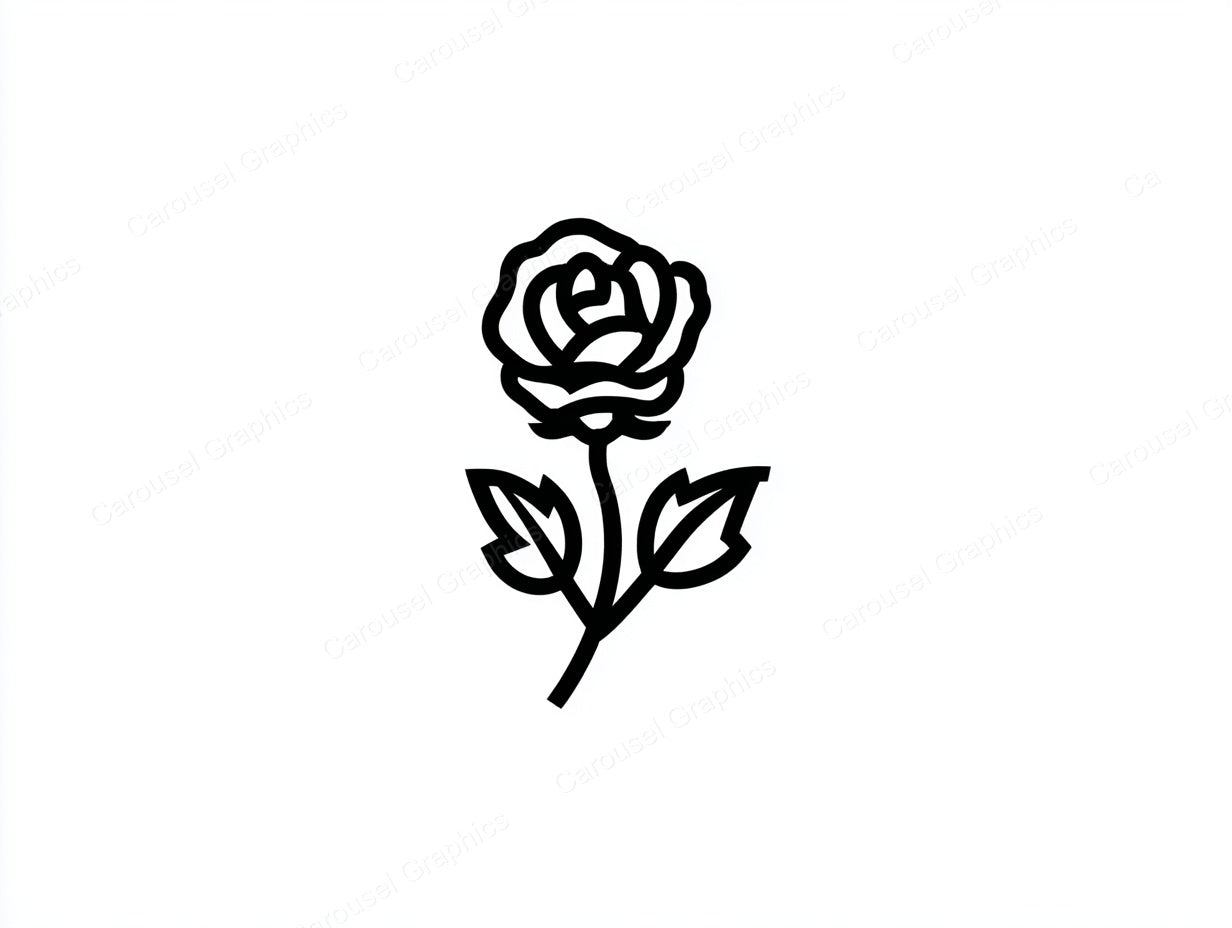 Rose Vector Graphic preview