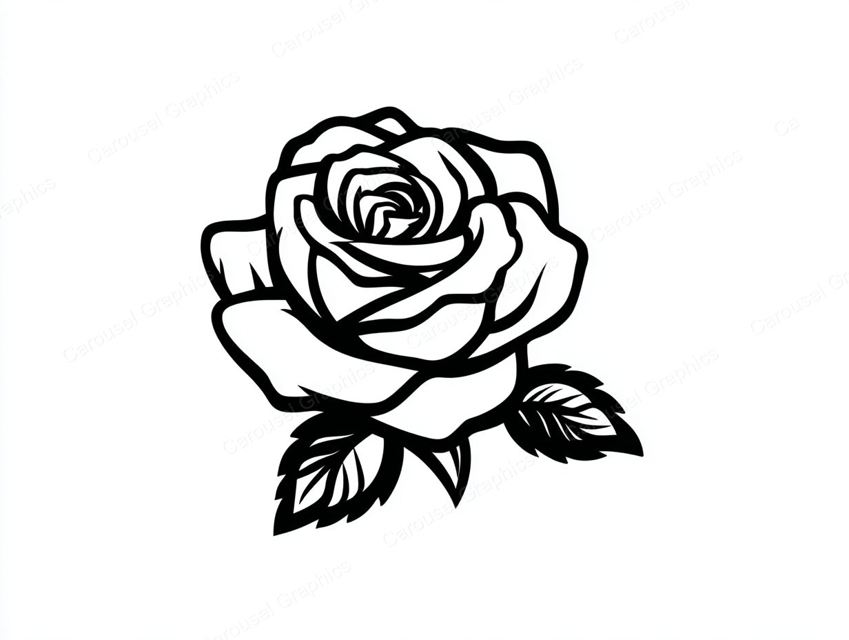 Rose Vector Graphic preview