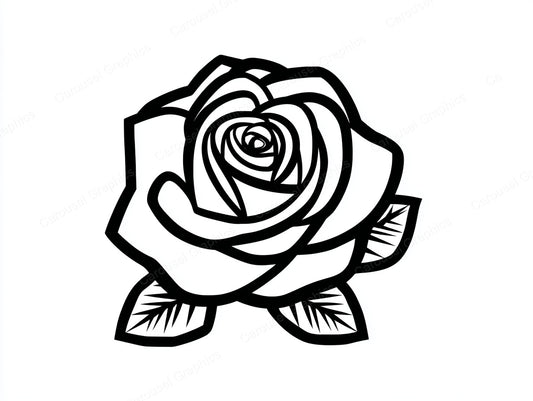 Rose Vector Graphic preview