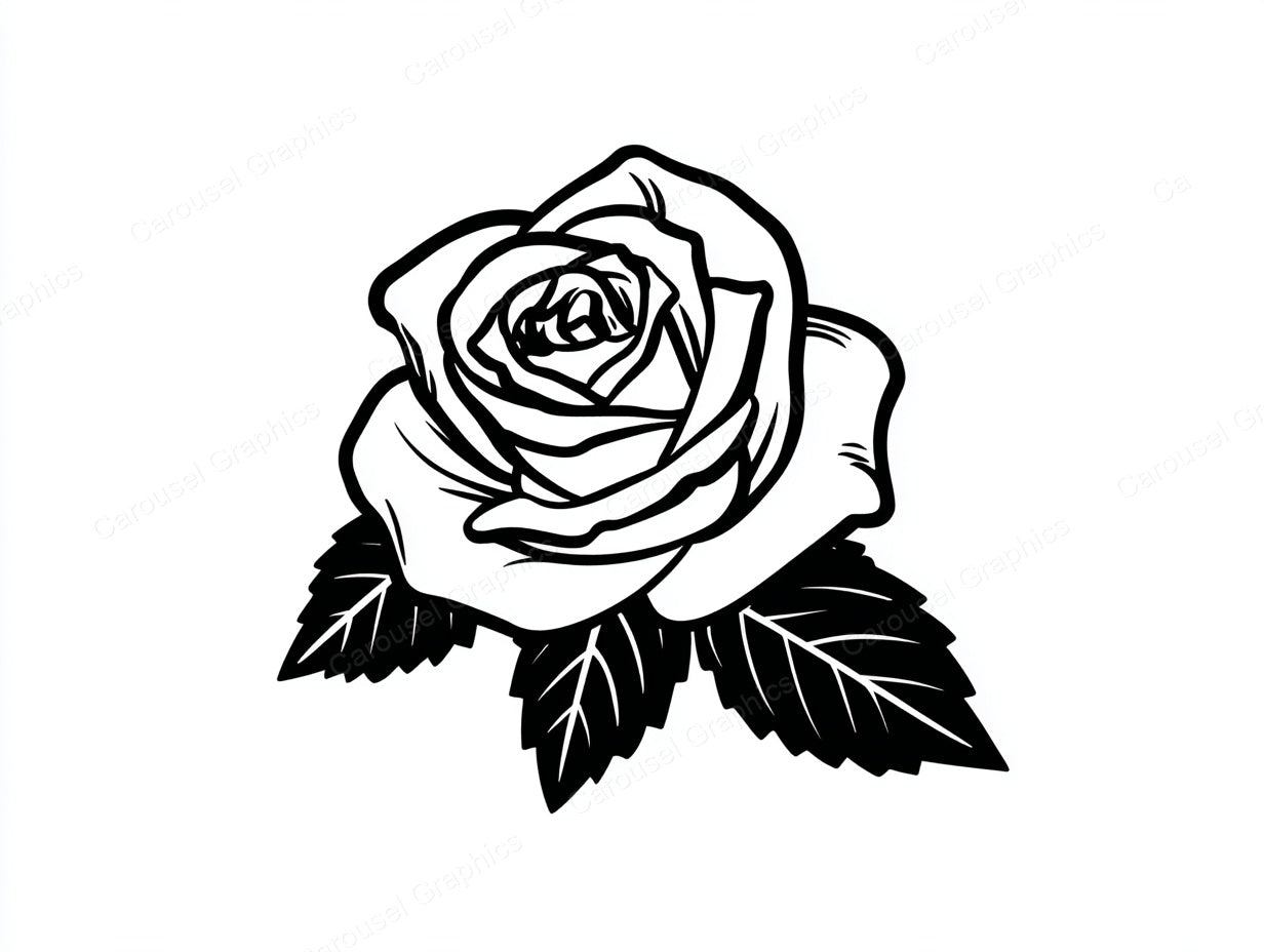 Rose Vector Graphic preview