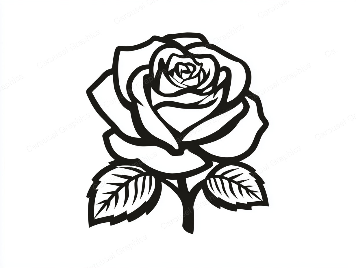 Rose Vector Graphic preview