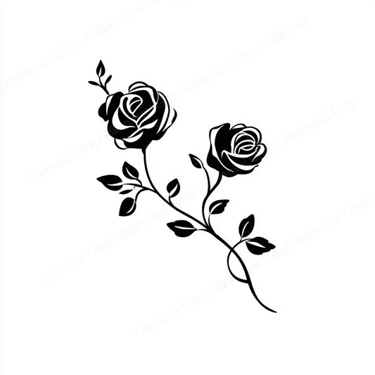 Rose Vector Graphic preview