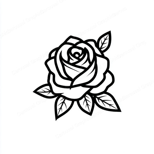 Rose Vector Graphic preview