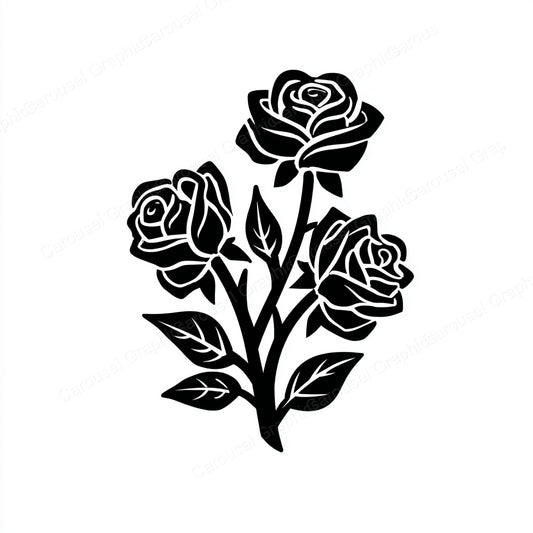Rose Vector Graphic preview