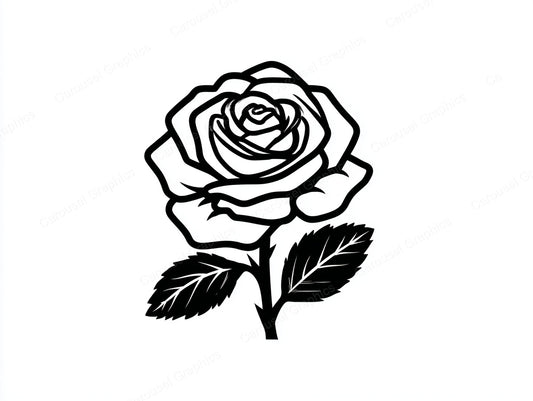 Rose Vector Graphic preview
