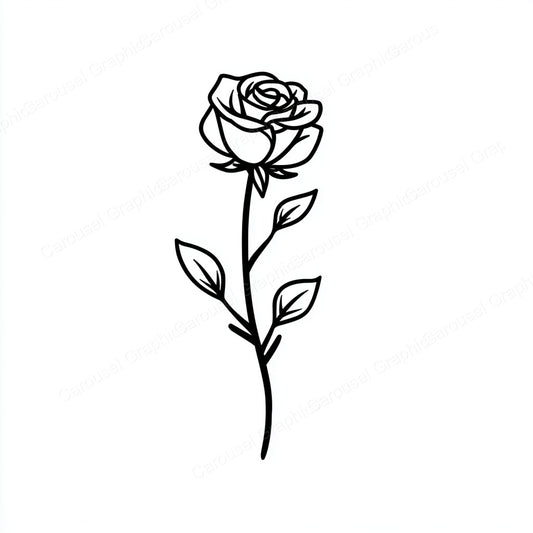 Rose Vector Graphic preview