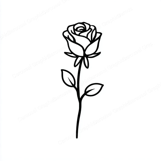 Rose Vector Graphic preview