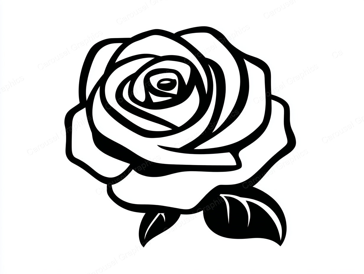 Rose Vector Graphic preview