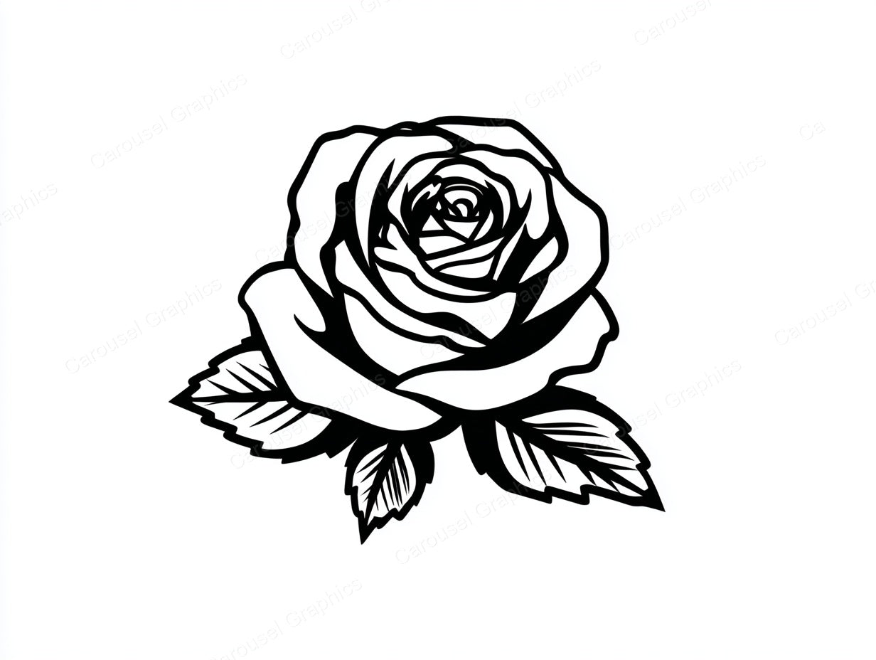 Rose Vector Graphic preview