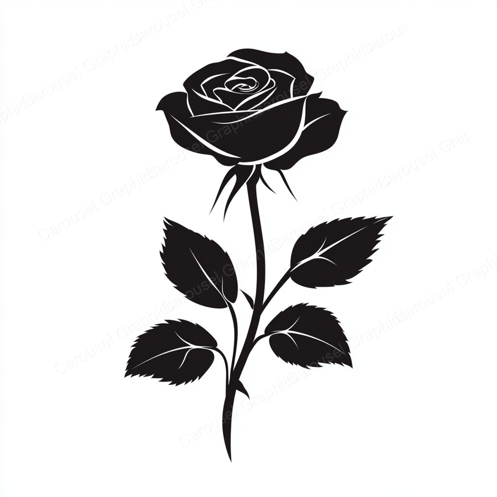 Rose Vector Graphic preview