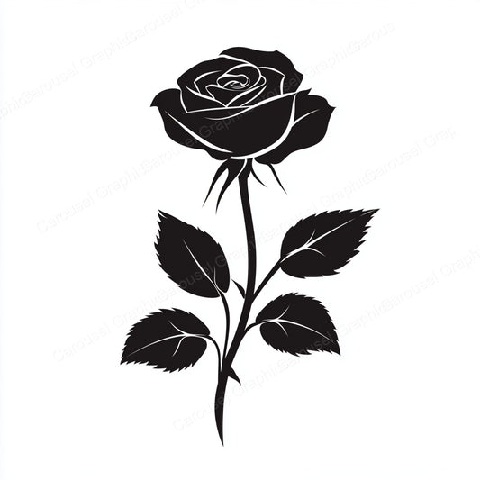 Rose Vector Graphic preview