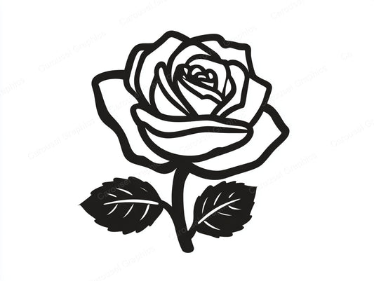 Rose Vector Graphic preview